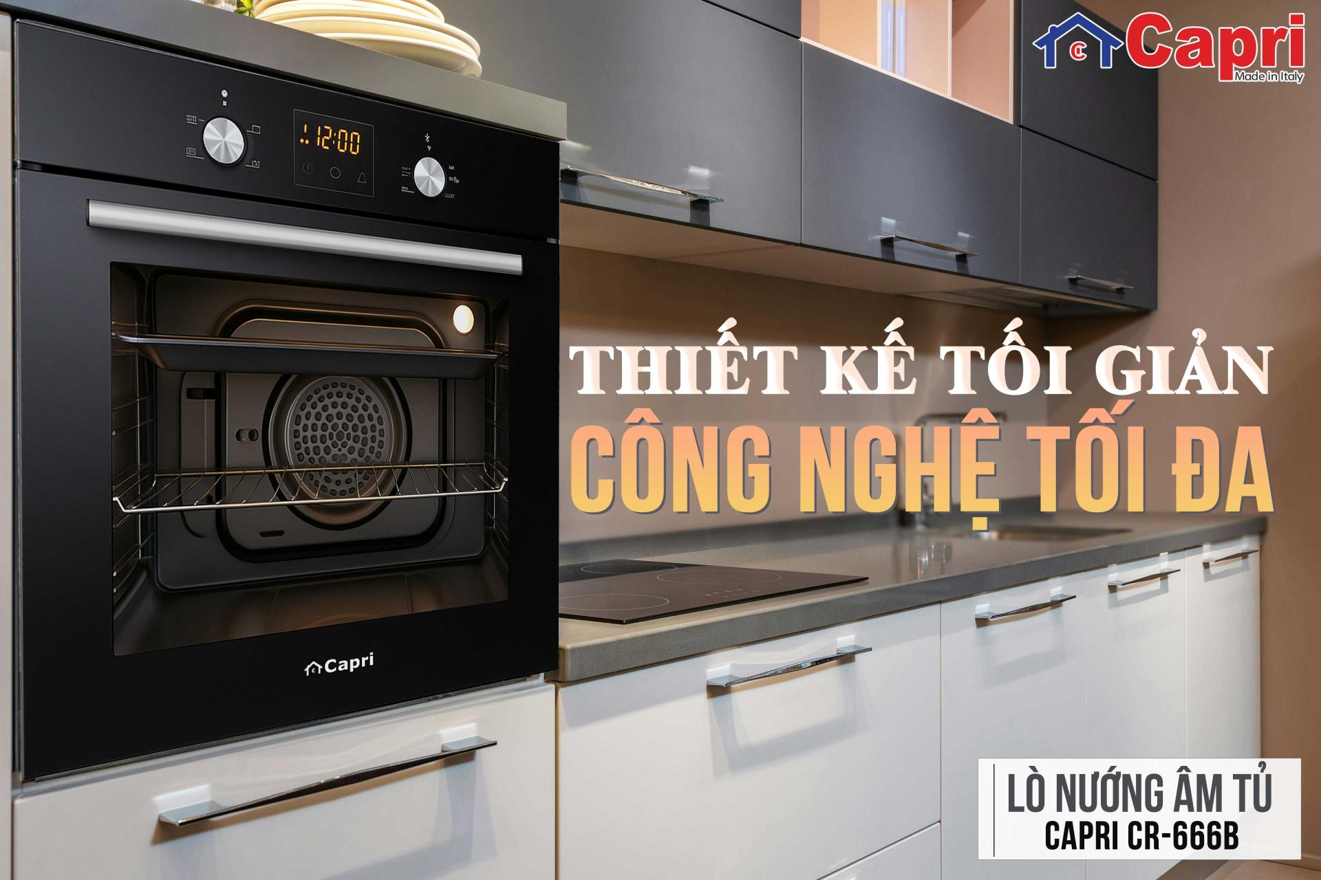Lò nướng hiện đại Capri